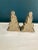 Vintage Neoclassical Ceramic Acanthus Leaf Bookends – Pair For Sale In Oklahoma City - Image 6 of 6