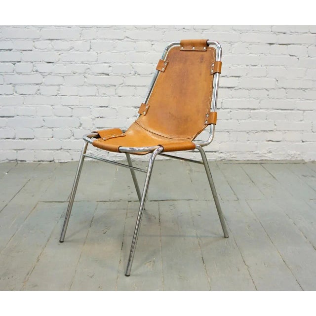 Mid-Century Les Arc Chair by Charlotte Perriand, 1968 For Sale - Image 6 of 14
