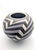 2000 - 2009 German Studio Ceramic Vase with Chevron Pattern by Inke Lerch-Brodersen For Sale - Image 5 of 5