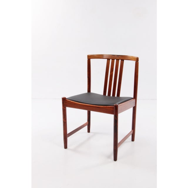 Dinner Chairs by Illum Wrapsø, Denmark, 1960s, Set of 4 For Sale - Image 13 of 14