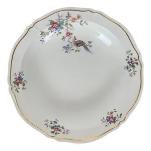Large Chantilly Model Hollow Dish from Longchamp, 1950s