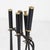 1970s Fireplace Set by Afra and Tobia Scarpa for Dimensione Fuoco, 1970s, Set of 5 For Sale - Image 5 of 8