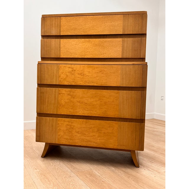 Brown 1950s Mid Century Dresser by Rway Furniture For Sale - Image 8 of 10