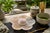 Rock Crystal Peach Blossom Plate Japanese Artisan For Sale - Image 4 of 14