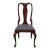 Henkel Harris Traditional Queen Anne Style Wild Black Cherry Dining Side Chair 105s For Sale