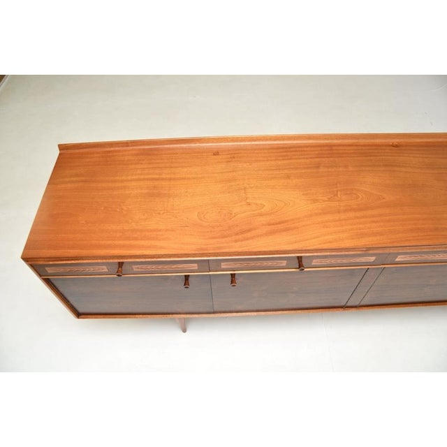 Wood Vintage Sideboard by Robert Heritage for Archie Shine, 1960s For Sale - Image 7 of 12