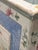 Asian Antique Pink and Blue Famille Rose Vase With Matching Base For Sale - Image 3 of 4