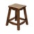 Wood Vintage Wood Stool, 1950s For Sale - Image 7 of 16