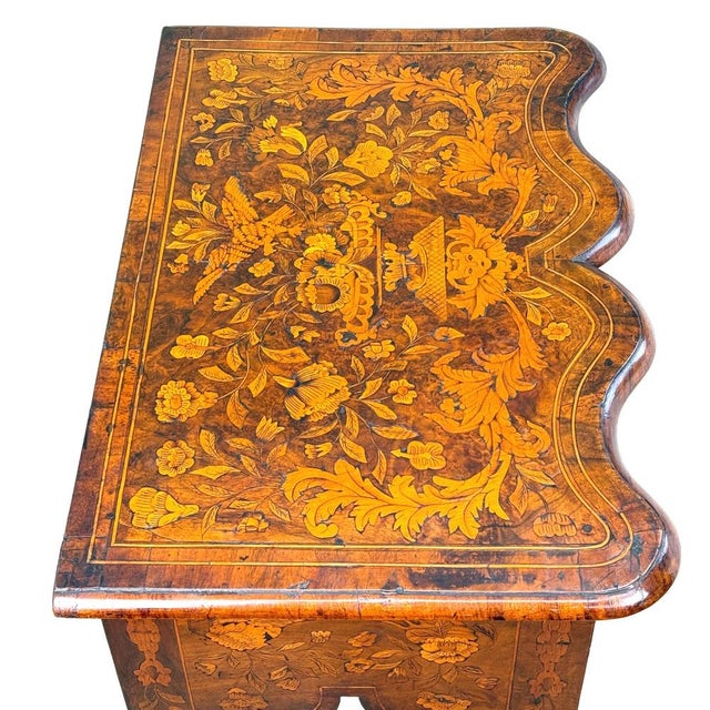 A Very Attractive And Good Quality Mid 18th Century Dutch Walnut Lowboy, Or Side Table, Of Unusually Small Proportions,...