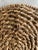Large round weaved bowl for wall hanging decoration. Natural Round Woven Raffia. Has loop on back for hanging. Measures...