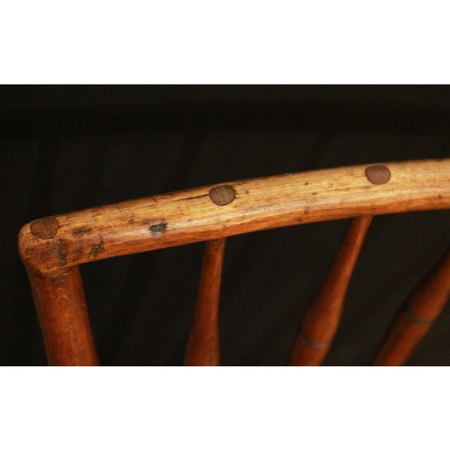 Circa 1830 New England Windsor Side Chair For Sale - Image 9 of 9