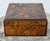1950s Vintage Pyrography Carved Lidded Box W/Leaves & Fruit For Sale - Image 5 of 13