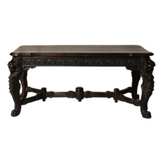 19th Century French Wooden Table For Sale
