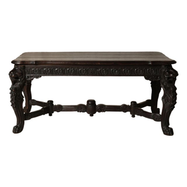 19th Century French Wooden Table For Sale