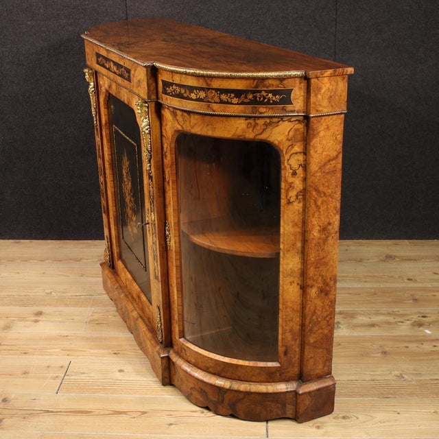 20th Century English Inlaid Sideboard, 1920s For Sale - Image 4 of 13