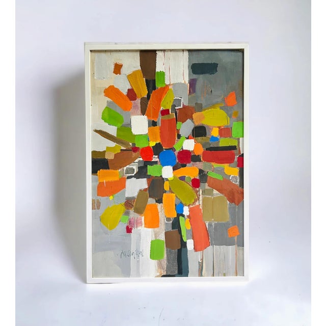 Contemporary Original Framed Abstract (Jae Charmichael) For Sale - Image 3 of 6