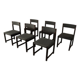 Dining Chairs by Jean Batenburg for Mi, Belgium, 1969, Set of 6 For Sale
