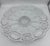 1960s 1960s Tiffin-Franciscan l.e Smith Moon & Stars Punch Bowl, Large Under Plate & 10 Cups For Sale - Image 5 of 11