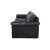 Black Leather Conseta Two-Seater Sofa from Cor For Sale - Image 9 of 10