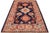 Bohemian Super Kazak Blue/Beige Wool Rug - 2'1'' X 3'2'' For Sale In New York - Image 6 of 10