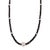 Black Diamond Beaded Necklace 34.15 Tcw 18k Gold Certified For Sale - Image 8 of 8