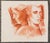 Portraiture 1980s Neil Metzler Double Portrait Drawing For Sale - Image 3 of 4