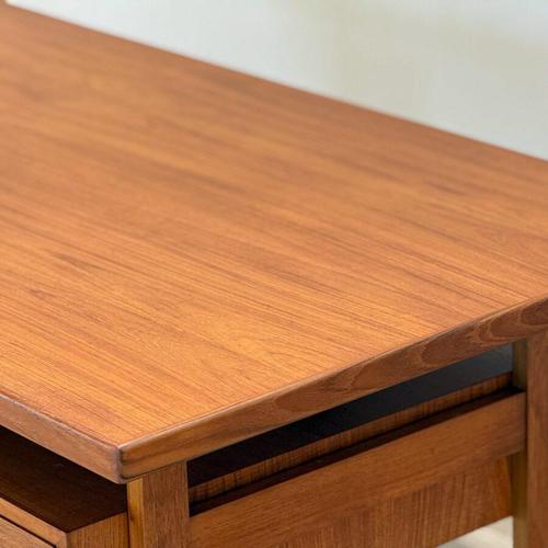 Large Danish Executive Desk in Teak by Jørgen Clausen for Brande Møbelfabrik, 1950s For Sale - Image 4 of 16