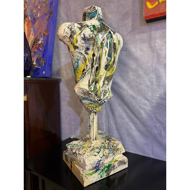 Plastic Silvio Formichetti, Classical Sculpture, 21st Century, Resin For Sale - Image 7 of 18