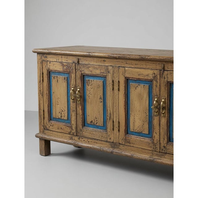 Measuring 8 feet wide, 23 inches deep, and 31 inches tall this piece is a true show stopper. Made in the 19th century this...