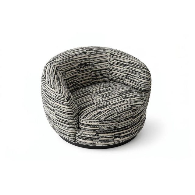 Tregua Swivel Chair by Moanne For Sale - Image 6 of 7