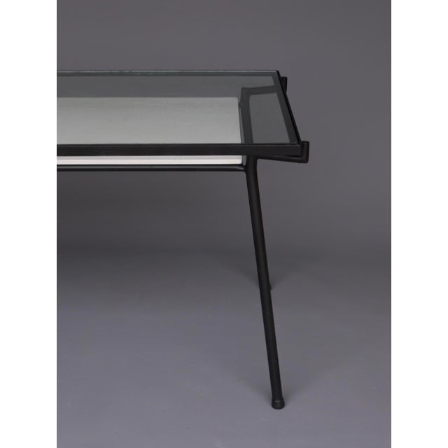 Black Dining Table by Carlo Pagani for Metz & Co., 1950s For Sale - Image 8 of 18
