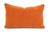 2010s Place Textiles La Scala in Valencia Lumbar Pillow Cover - 12.5" X 20" Solid Orange Rust Alpaca Wool Rectangle Accent Cushion Cover For Sale - Image 5 of 5