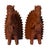 Indian Antique Asian Hand Crafted Terra Cotta Horse Bookends For Sale - Image 3 of 7