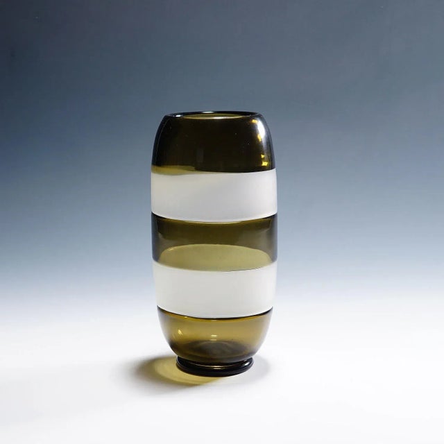 Vintage Incalmo Vase by Vetreria Archimede Seguso 1972 For Sale - Image 6 of 10