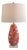 Williamsburg for Port 68 Floral Vine Lamp, Coral For Sale