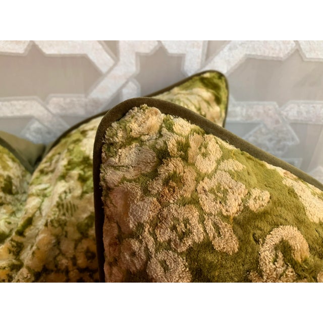 Art Deco Re-Designed and Hand-Engineered Pillow Covers - a Pair For Sale - Image 3 of 7