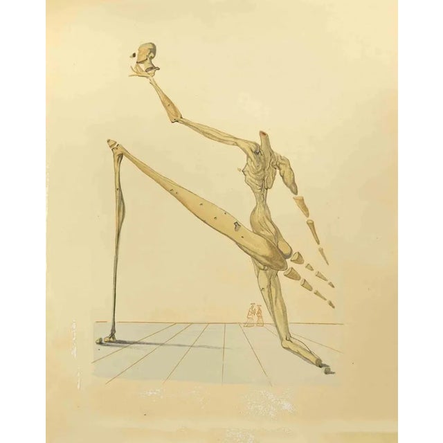 Salvador Dalí, Hell Plate 29, Woodcut, 1963 For Sale - Image 4 of 4