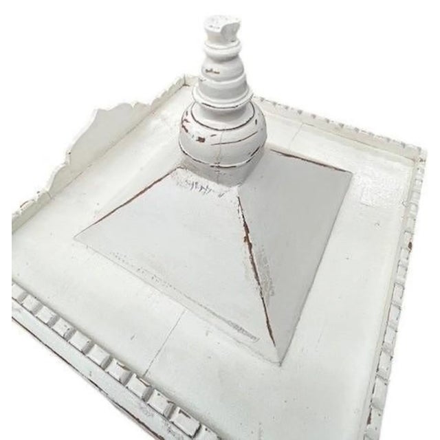 Ooak Reclaimed Wood Buddha Altar Cabinet For Sale - Image 4 of 9