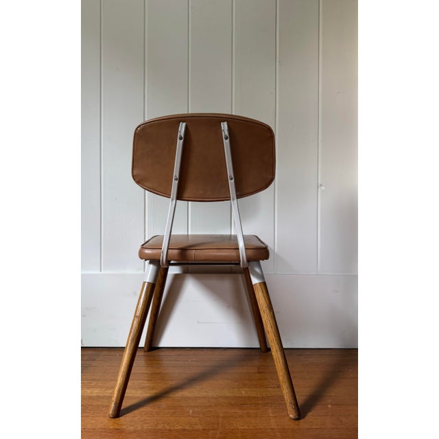 Wood 1950 Raymond Loewy for Hill Rom Chairs Set of 4 For Sale - Image 7 of 11