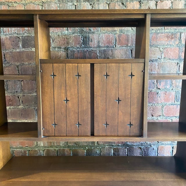 Broyhill Saga Room Divider Shelving Unit, 2 Pieces Chairish