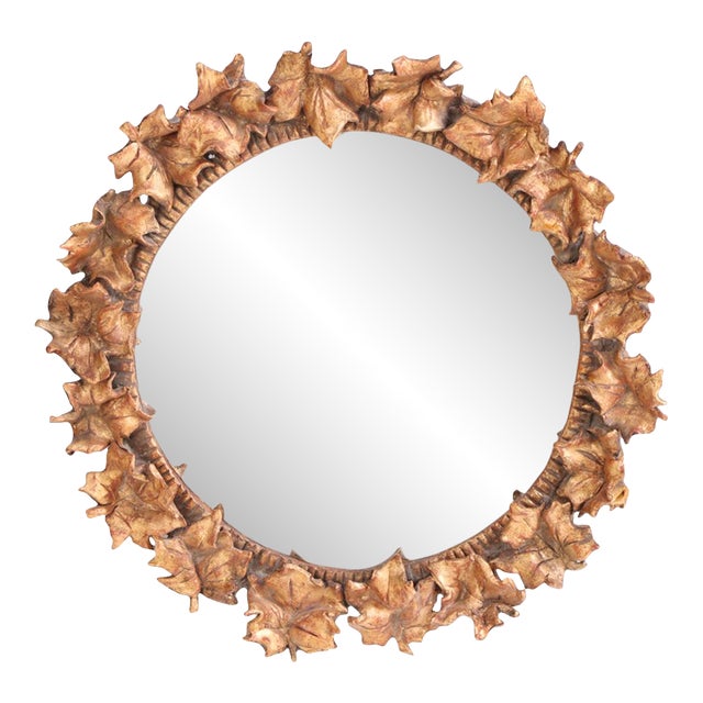 A Sardinia Style Mirror in the Manner of Michel Salerno. For Sale