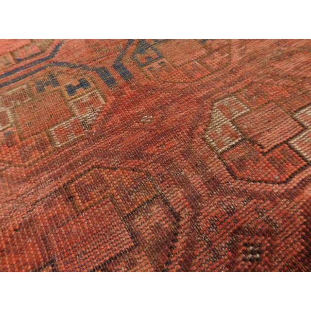 Textile Antique Afghan Bokhara Rug. For Sale - Image 7 of 9