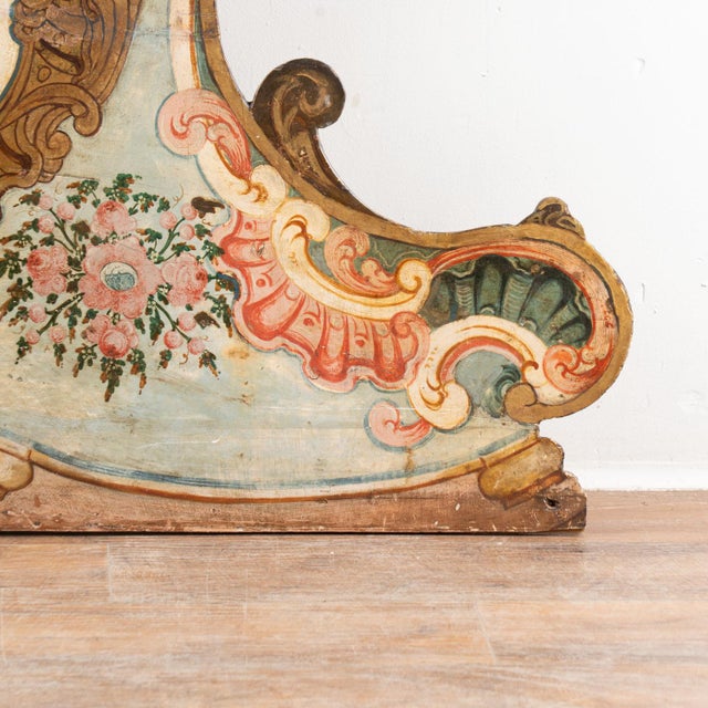 Late 19th Century Hand Painted Italian Architectural Accent For Sale - Image 10 of 11