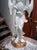 White Unknown, Statue, 1890s, Ceramic and Wood For Sale - Image 8 of 10