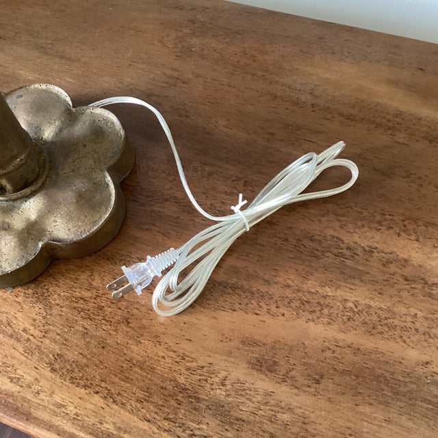 1970s Niermann Weeks Attributed Gilt Palm Tree Lamps – Fully Restored - a Pair For Sale In Atlanta - Image 6 of 8