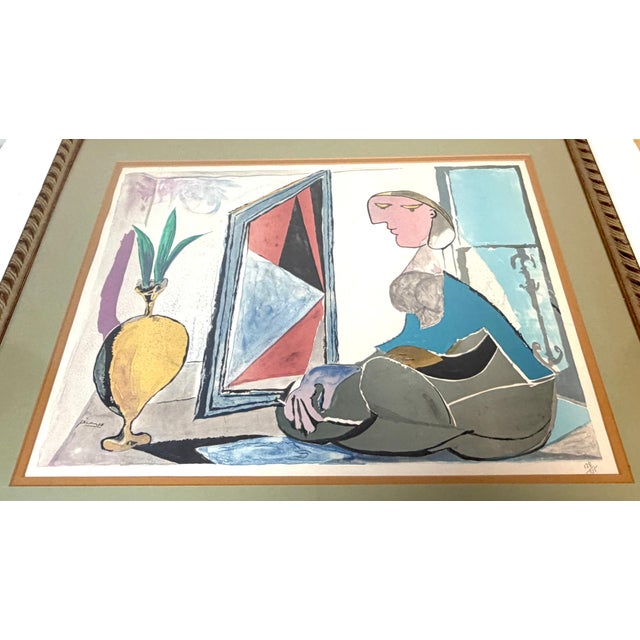 Late 20th Century After Pablo Picasso (1881–1973), Femme au Miroir (Woman at the Mirror), 128/325 For Sale - Image 5 of 12