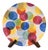 Urbino Plate with 99 Color Dots Decoration by Trude Petri for KPM Berlin, 2006 For Sale
