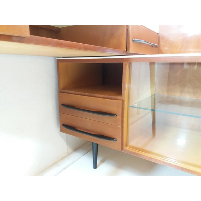 Composition Chest of Drawers and Writing Desk by Mojmít Požár, 1960s For Sale - Image 8 of 18