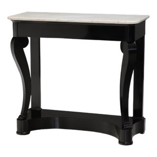 Ebonised Console Table, 1880s For Sale
