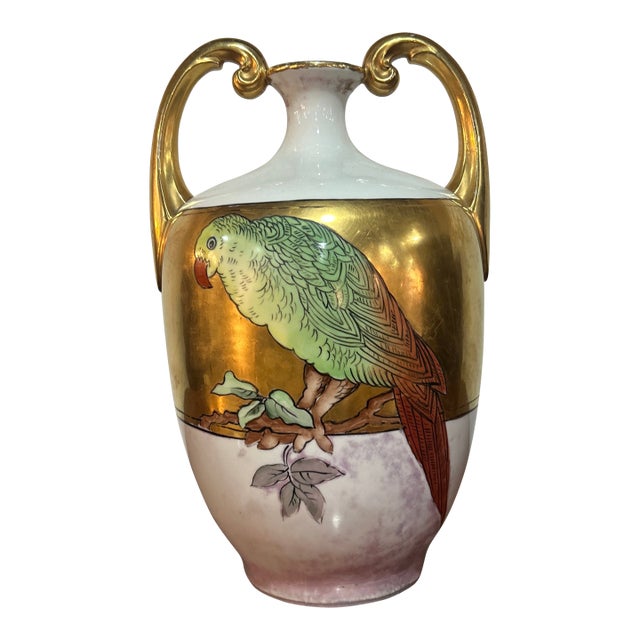 Antique Parisian Vase From France For Sale